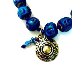 Cerulean Galaxy Bracelet